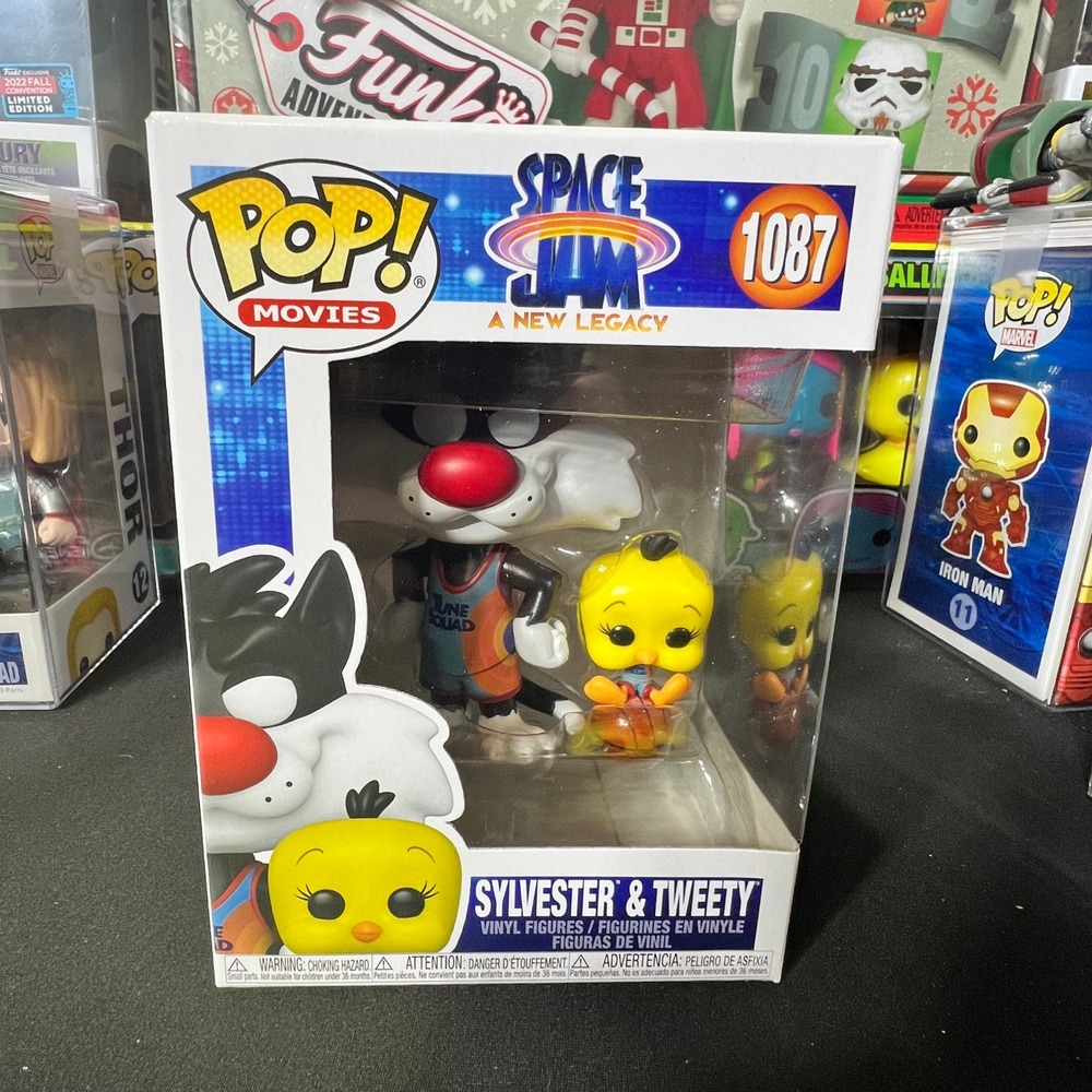 Funko Pop Movies Space Jam A New Legacy Sylvester and Tweety 1087 Vinyl Figure